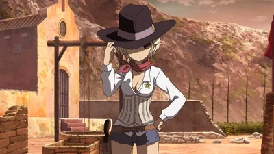 Jane & Belle ft. OVA 10 (can't find an image which has both of them so just look at Jane)
