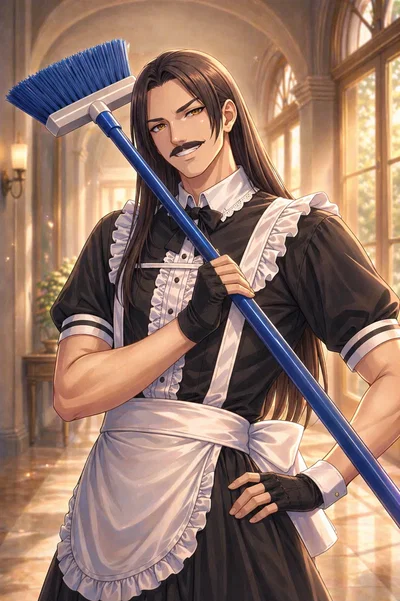 The Maid You Ordered is Actually a Man Who Maid Out With the Fit