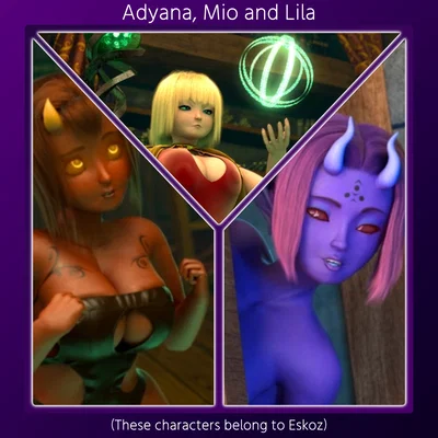 Adyana, Mio and Lila