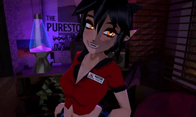 Marcine ..a Demon?! - Pizza delivery for Succupie!