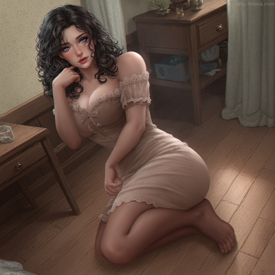 Bored Housewife Marina is in for a surprise