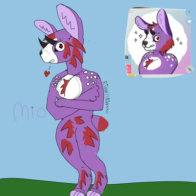 Mio! (My fursona!) 
