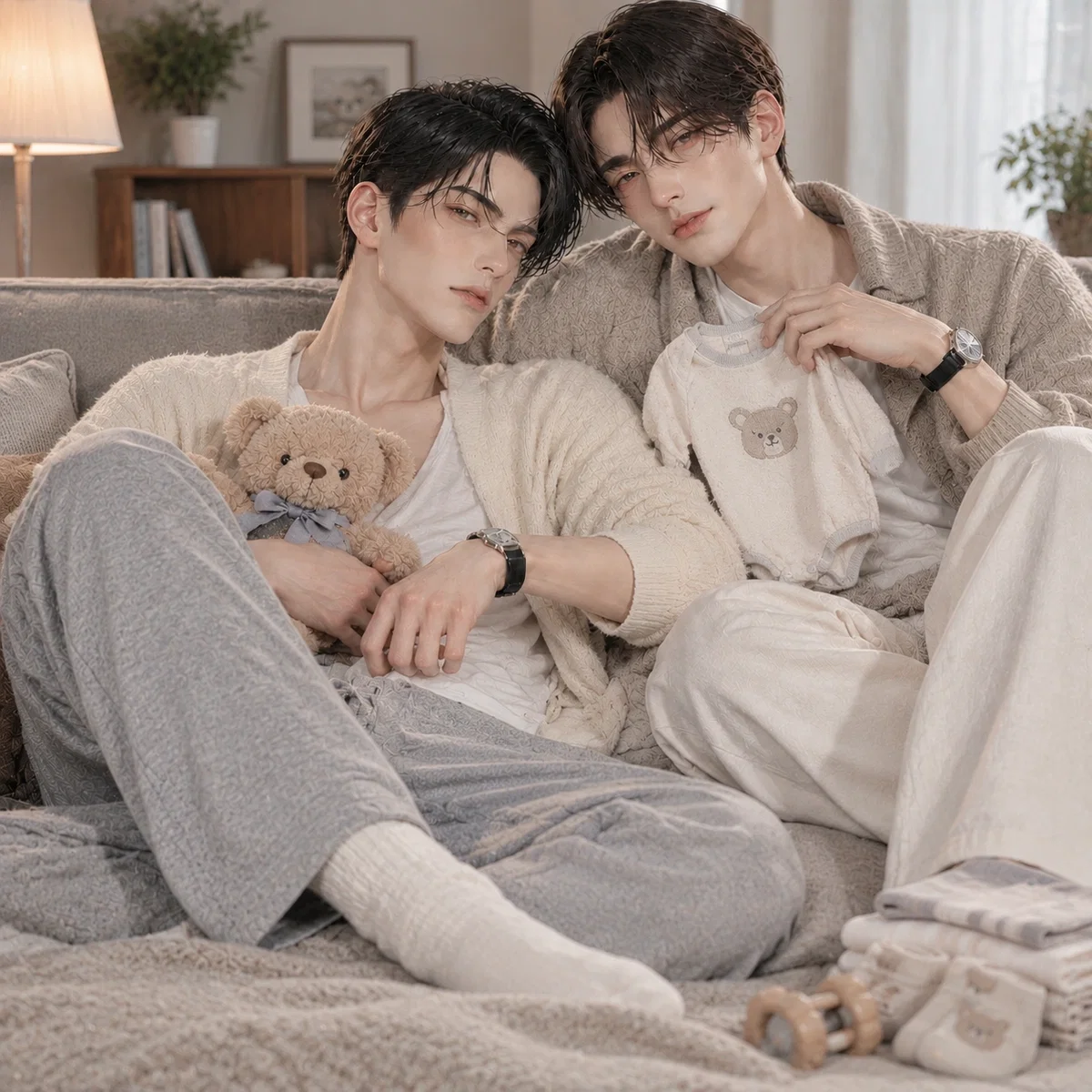 Nobu and Katsu/ abdl yakuza boss