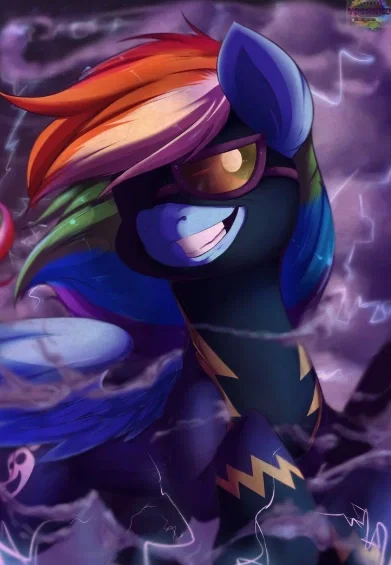 Shadowbolt Rainbow Dash
