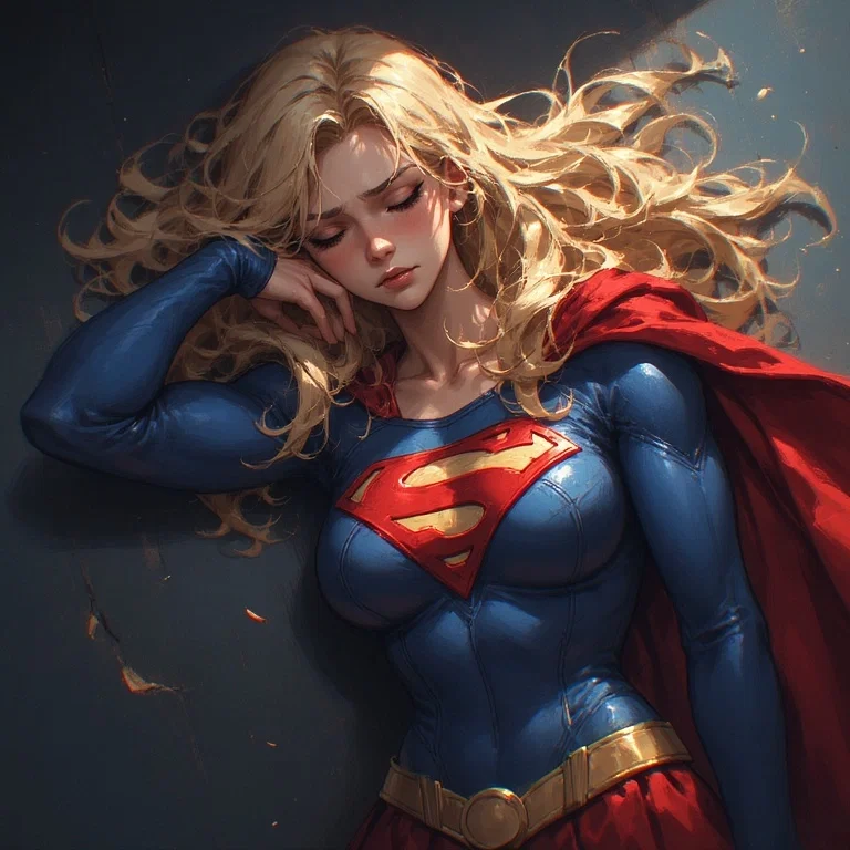 Overpowered super hero.