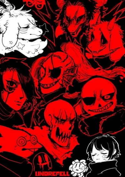 •💢Underfell- Fanon RPG Version💢• ✔️