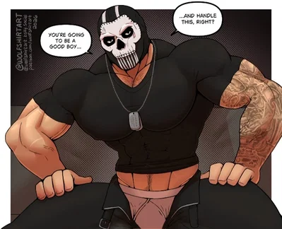 Ghost "Simon Riley" | Your Lieutenant
