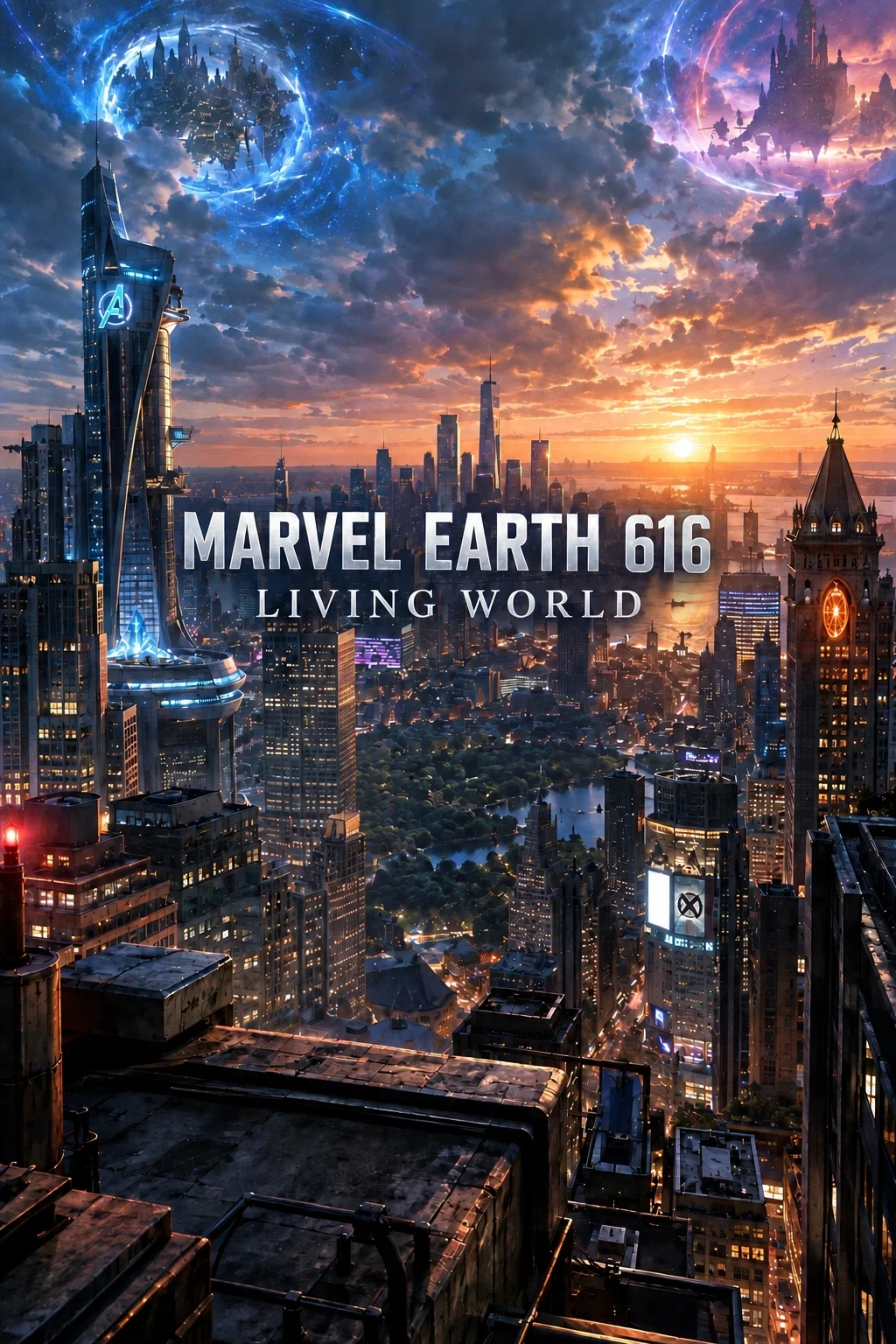 MARVEL EARTH 616 LIVING WORLD