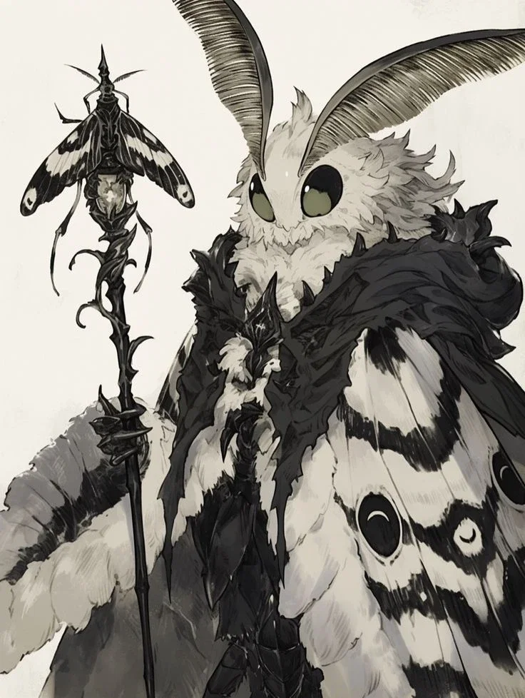 Kaya, moth priestess