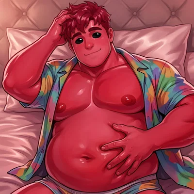 (Gigolo gelatin-man)