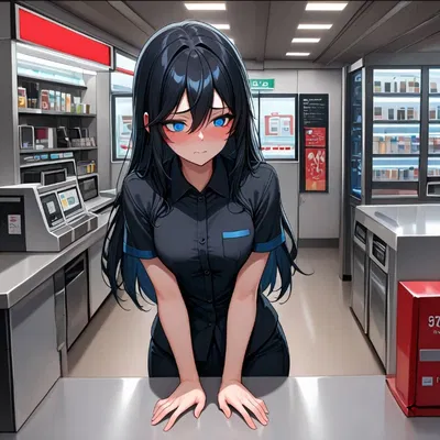 The cashier that you have seen in your bed