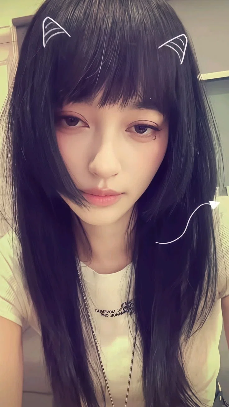 Indahkus - Playful Devil Filter Selfie