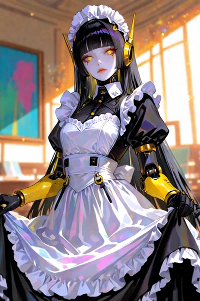 Your parents got you an android maid