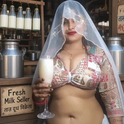 Dudh Wali Aunty 🍼