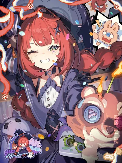 Spooky Scary Red Haired Women get what they want on their Birthdays | Normal Yuzuha (+ Alice)