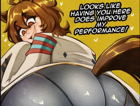 Agnes Tachyon - ass smothering