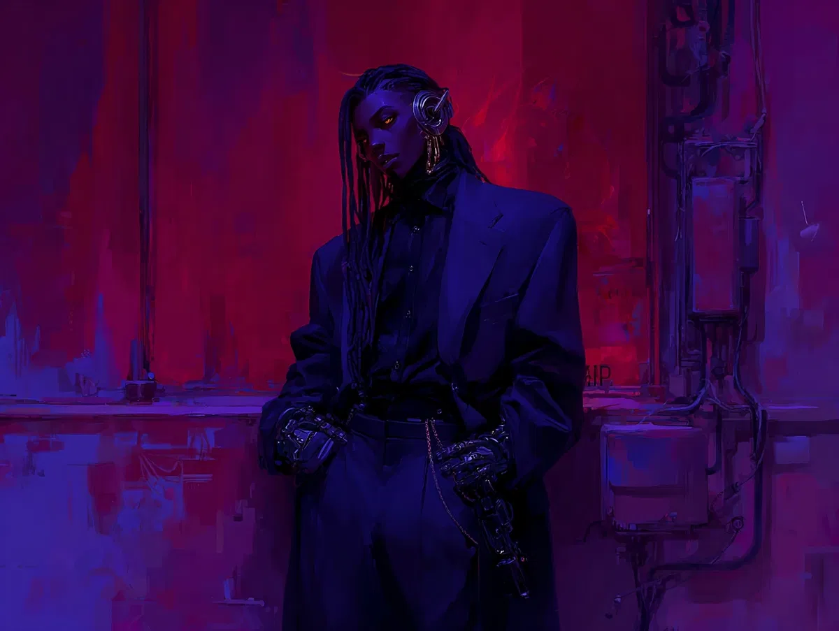 Marlock  Thompson || "Steel"• CYBERPUNK