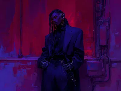 Marlock  Thompson || "Steel"• CYBERPUNK