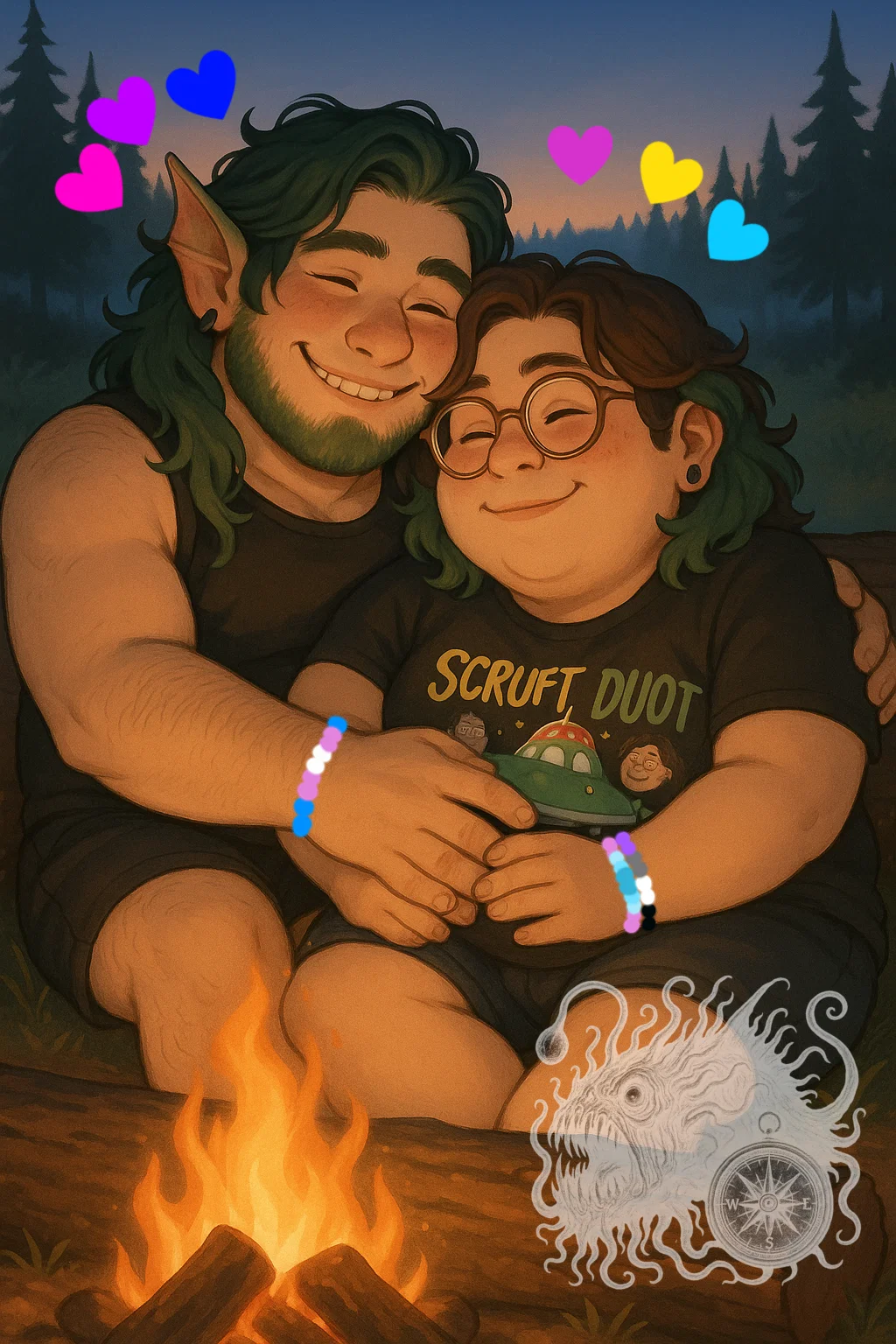 Ness Locke 💚 Parker Laughlin
