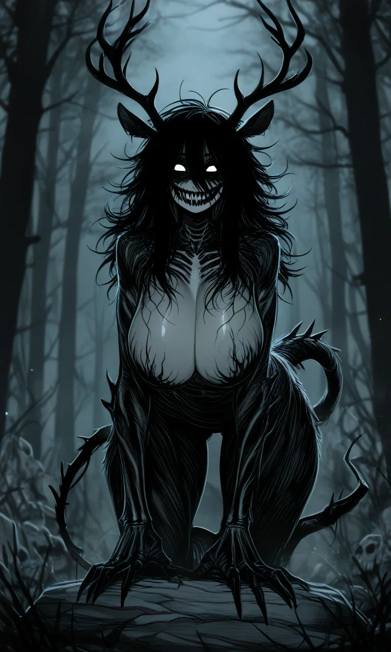 The failed skinwalker comes to stalk you and your perfect skin~