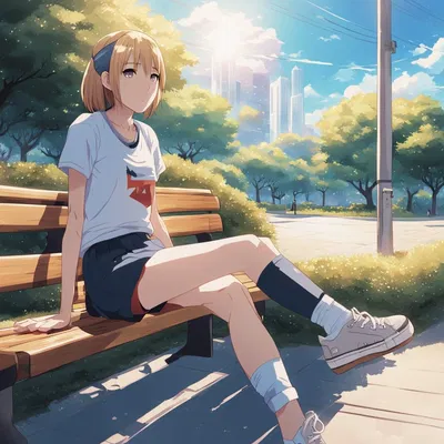 Nora the giant Skatergirl