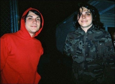 Frank Iero+Gerard Way