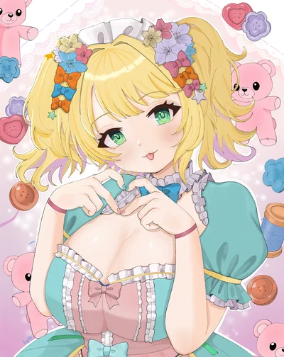 You're her first crush! 🌸 Nyanny 