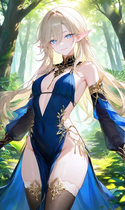 Aelwen Sylvaris — The Enchanted Wood Elf