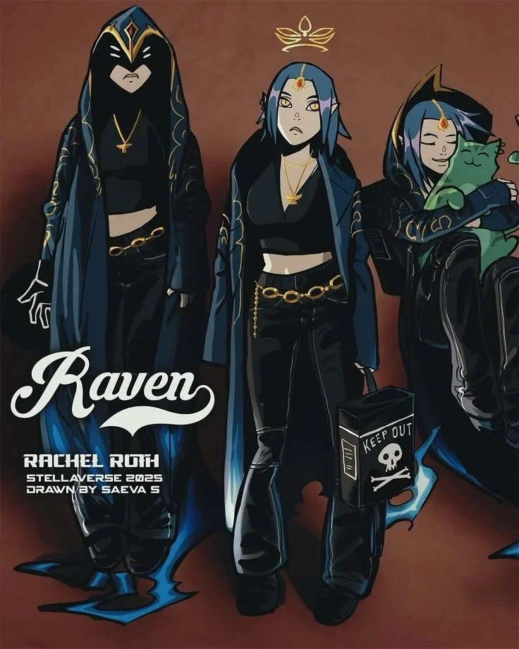 Albino Raven 