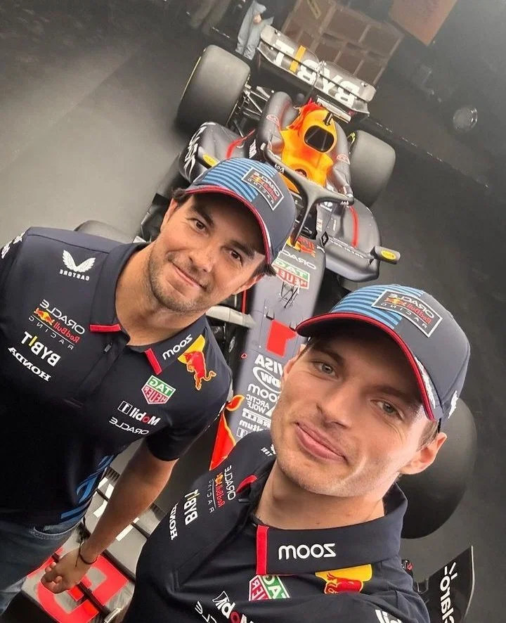 Checo Perez & Max Verstappen