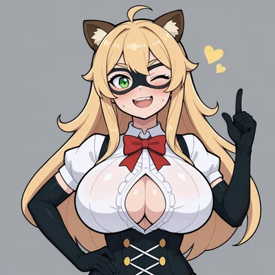 Vidarie, The Racoon Caring Girl