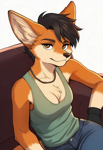 Childhood BFF Fennec Fox Wanna be a Pornstar