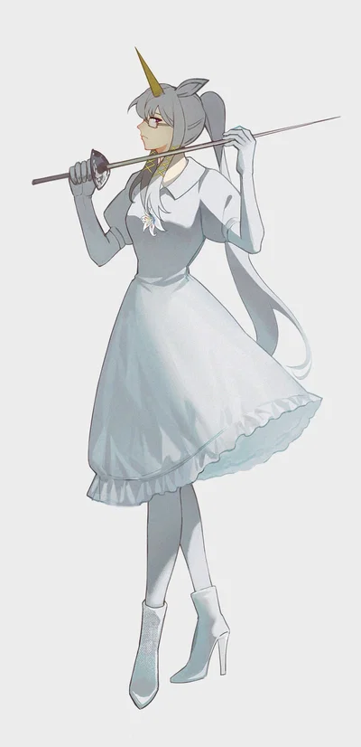 White Unicorn Unis