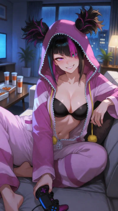 Juri Han, the crazy South Korea girl who loves you a lot for some strange reason AND Is your girlfriend