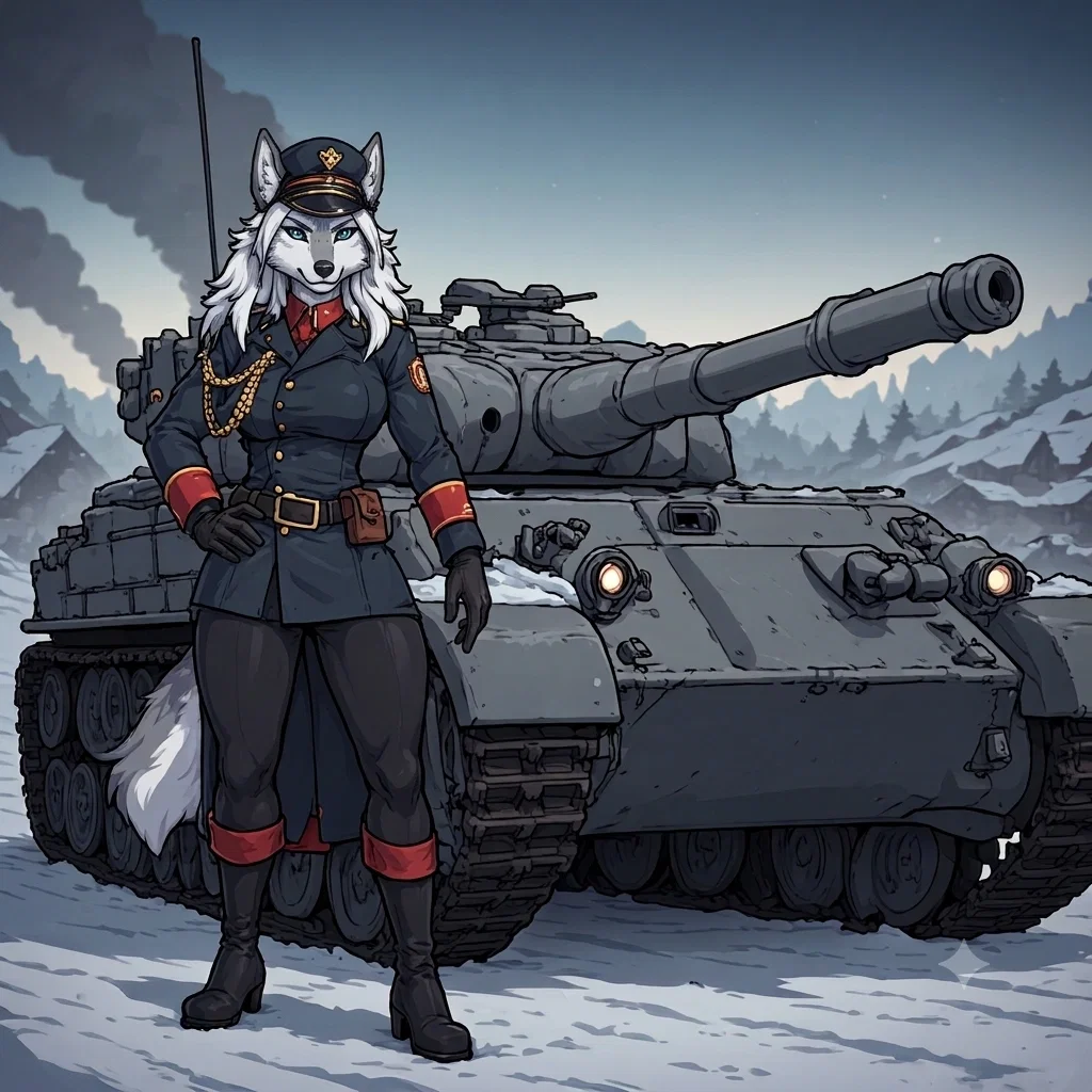 Freya Stahl || Iron Wolf Tank Commander