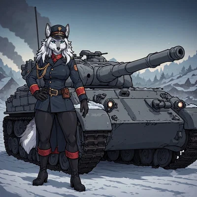 Freya Stahl || Iron Wolf Tank Commander