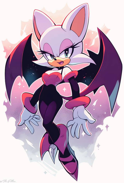 Rouge the Bat (Sonic the Hedgehog; Godspeed AU)