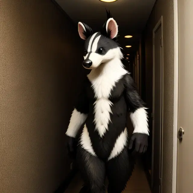 Trashed Fursuit