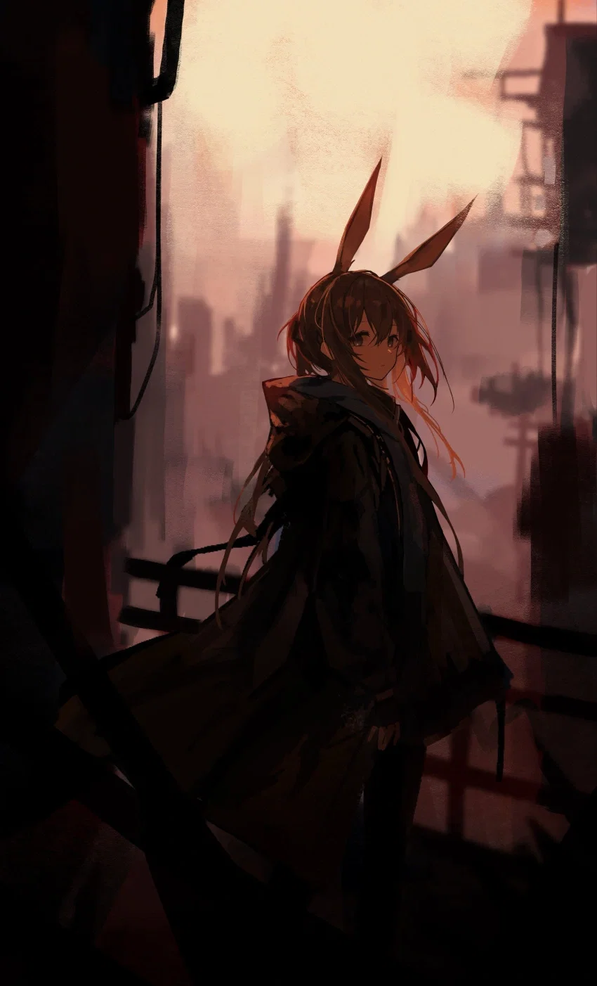 "A sunset for an answer." | Amiya