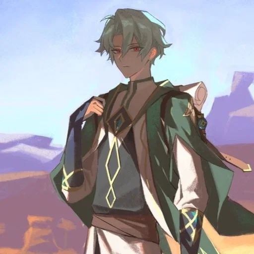 Zandik (Young adult Dottore) - New acquaintance 