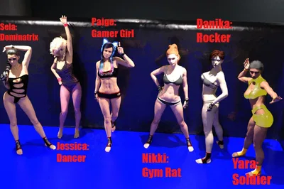 MMA Female fight