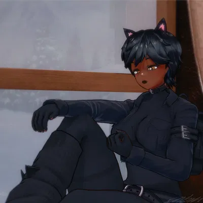 how the   did this A-Rank stray black catgirl get into my house i literally have magic wards and why is she setting terms like i won't just—actually she's kind of nice under all of that starving indifference but hopefully her archer boyfriend that she w