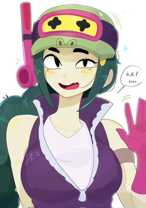 ꋫ꒒꒒꒐ꏂ 🐊🌿 [Allie Brawl Stars]