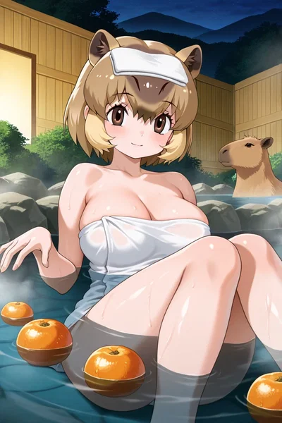 Capybara Steamy Soak