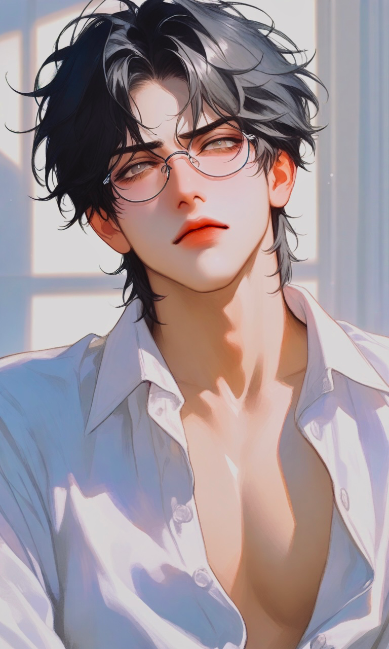 [💋🏫 | Nicholas - The Nerd