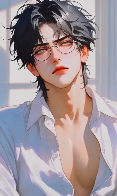 [💋🏫 | Nicholas - The Nerd