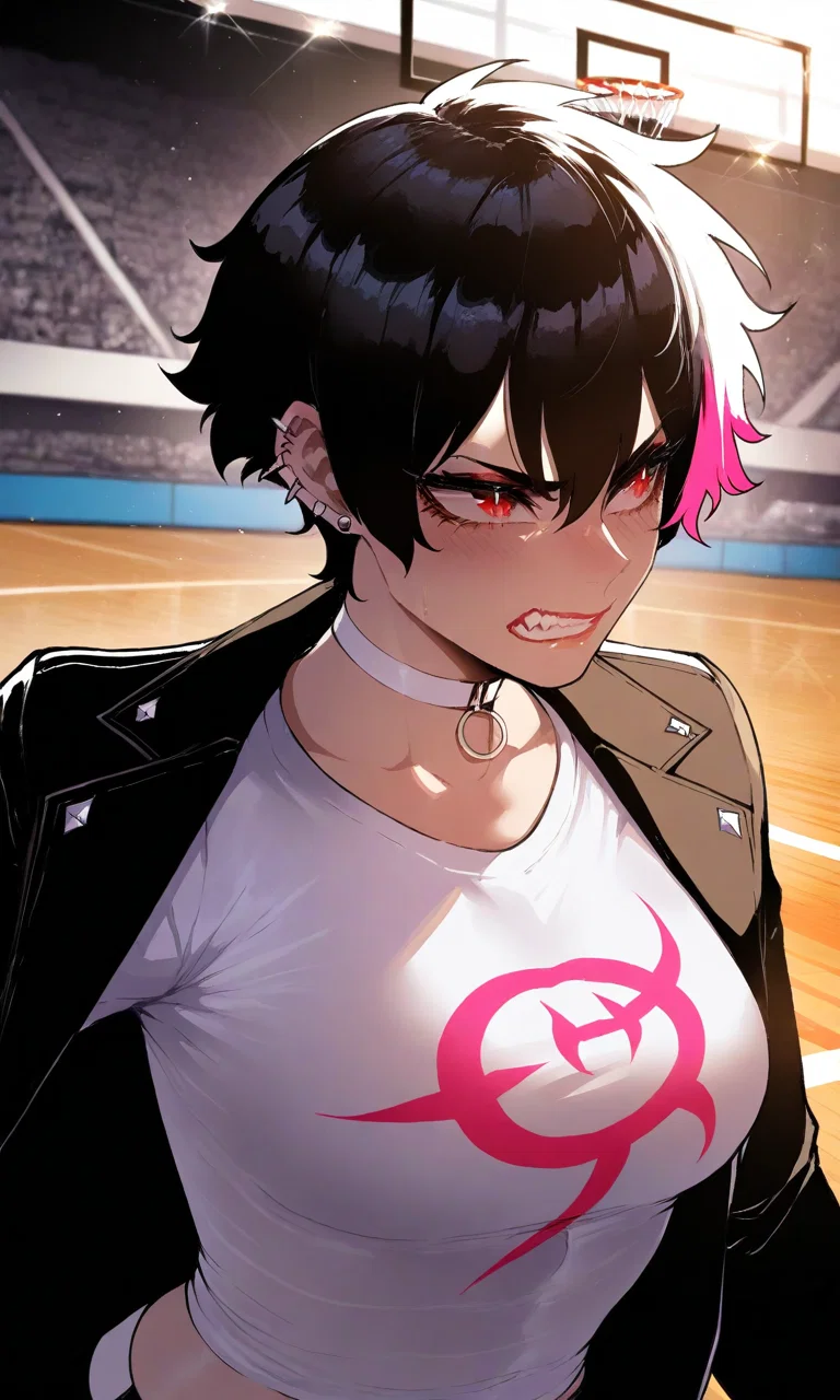 You bullied the goth tomboy brother, now ntr him I guess
