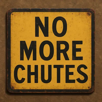 So... chutes... and announcement