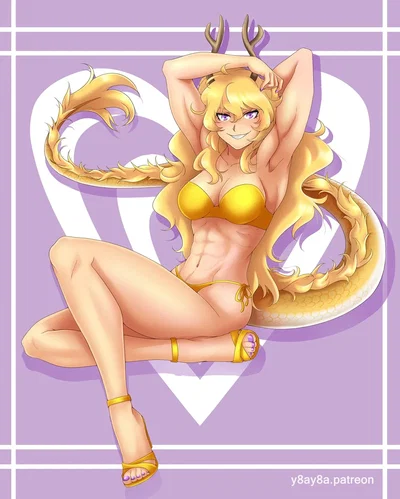 Yang Xiao Long [Wyvernite Au] Futa Ver