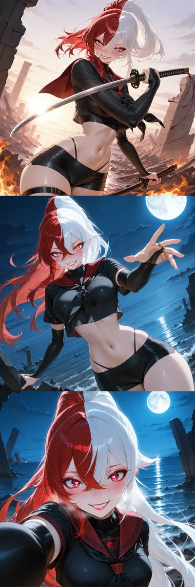 In the sea of flame
